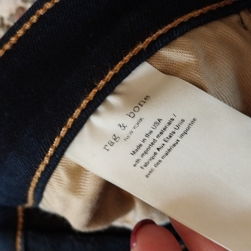 Rag and Bone New York skinny jeans. Size 27. Worn once! - Picture 7 of 16
